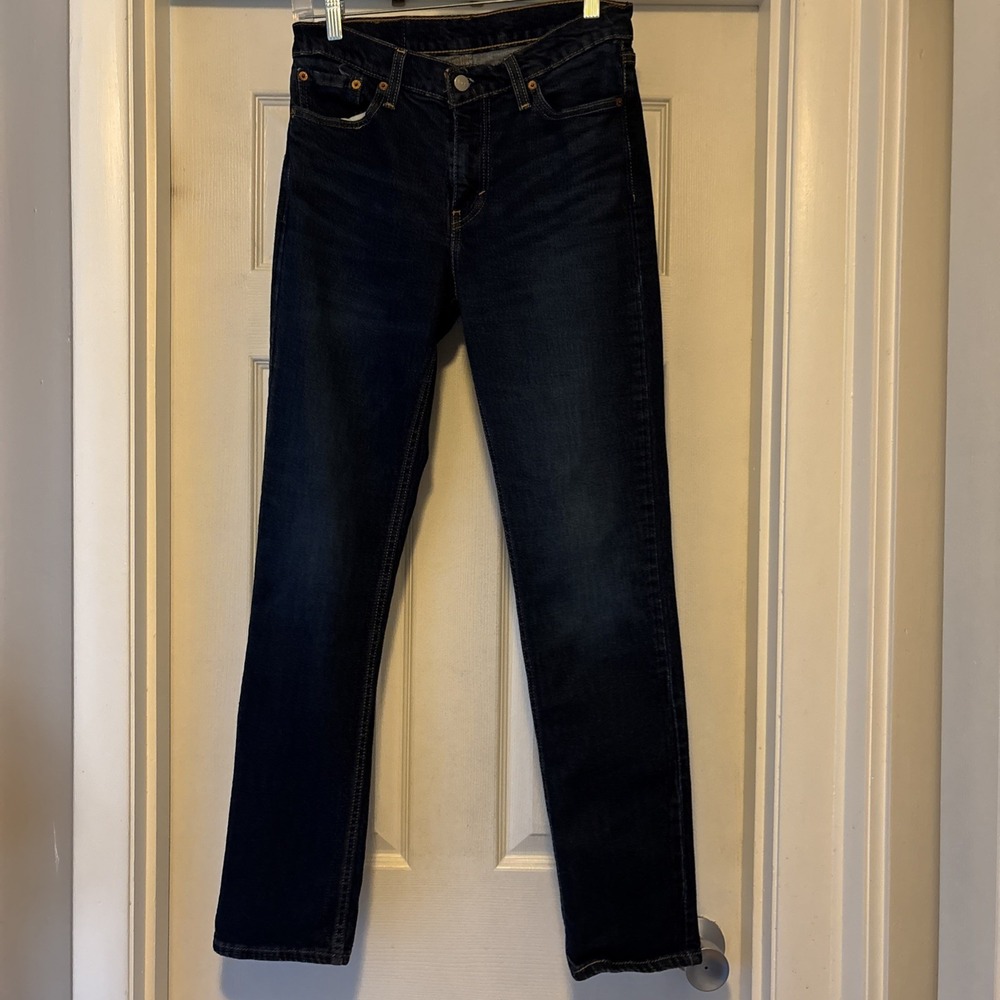 Levi's 511 Men's Jeans 30x32 Slim Fit Straight Leg Stretch Denim Blue